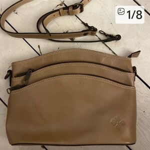 Patricia Nash Light Brown Crossbody Bag